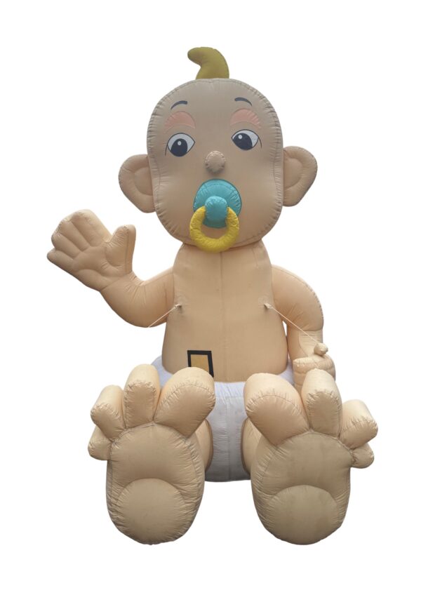 Baby opblaaspop neutraal Baby - Opblaaspop